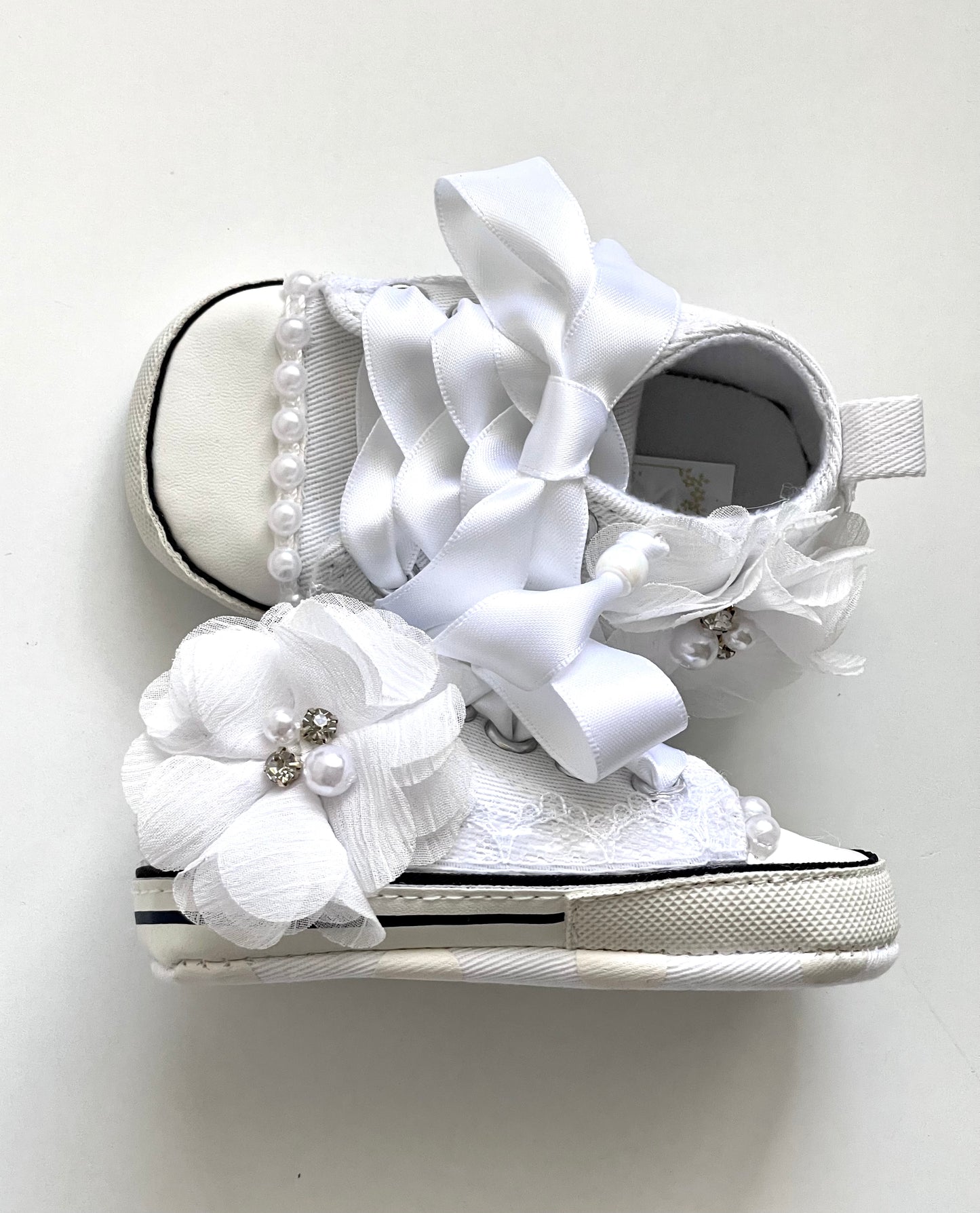 Fancy High Top Baby Girls Tennis shoes