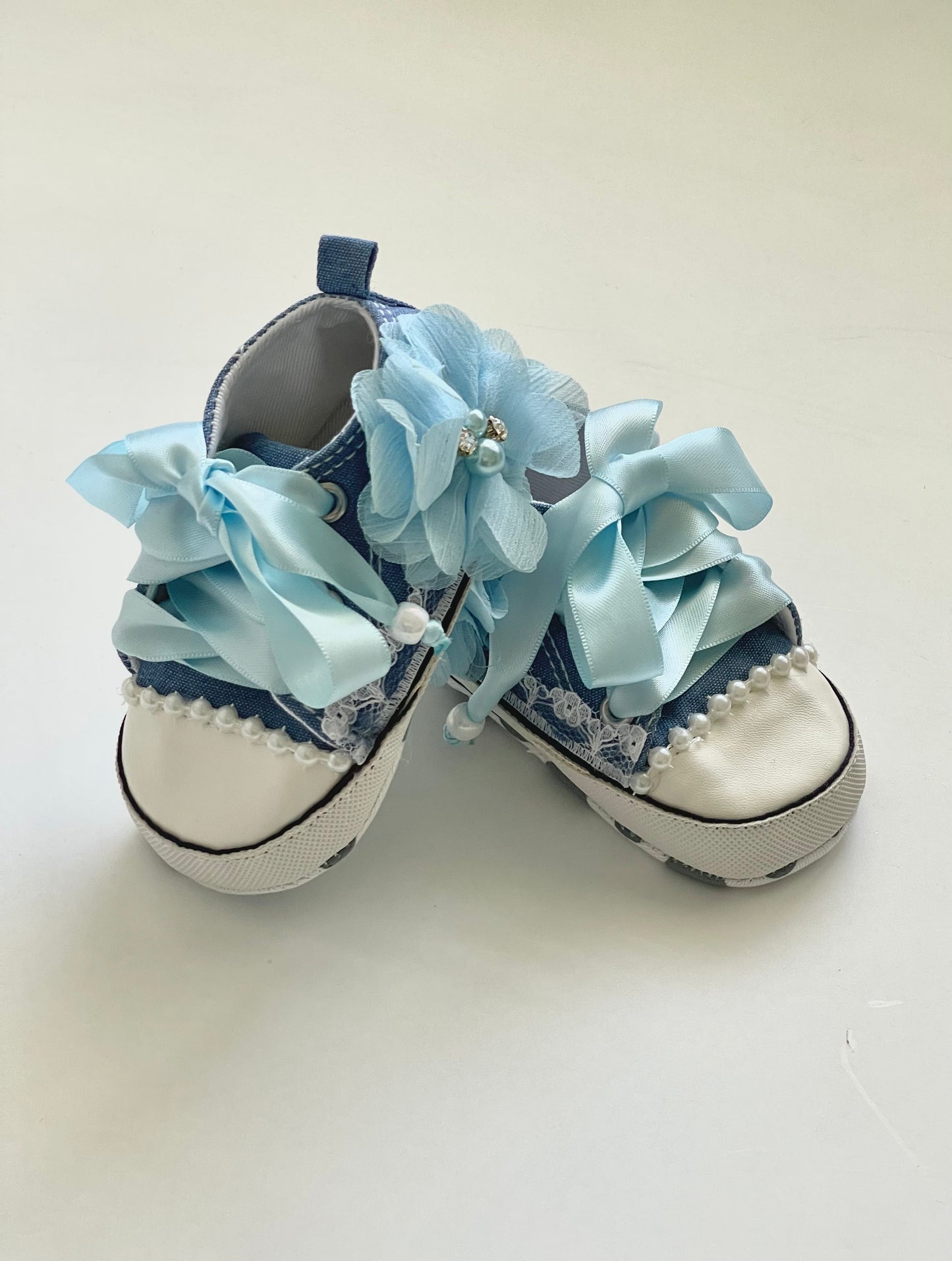 Fancy High Top Baby Girls Tennis shoes