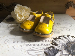 Mary Jane Heart Princess style, leather, Girl Shoes