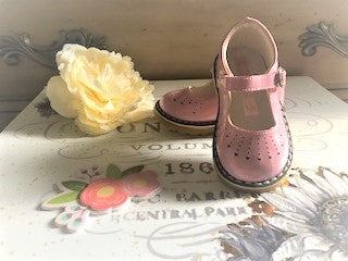 Mary Jane Heart Princess style, leather, Girl Shoes