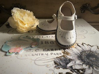 Mary Jane Heart Princess style, leather, Girl Shoes