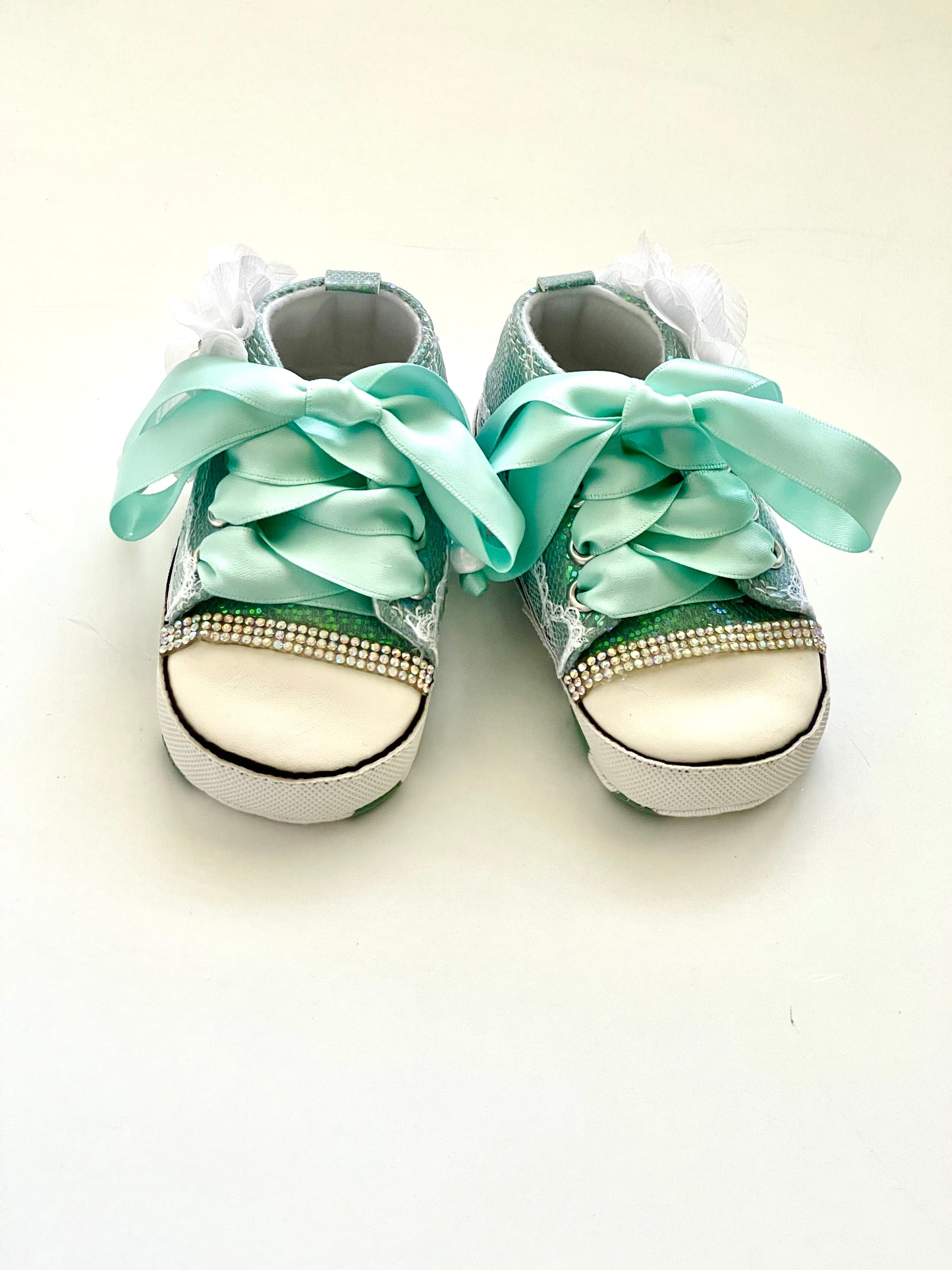 Fancy High Top Baby Girls Tennis shoes