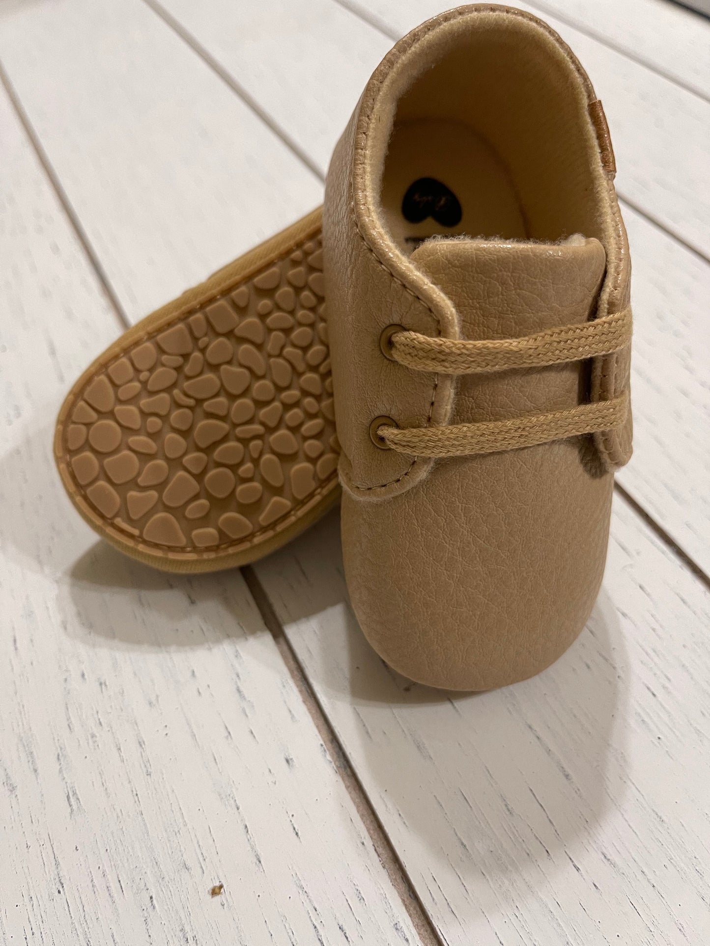 Leather Shoelaces Moccasins Boy shoes