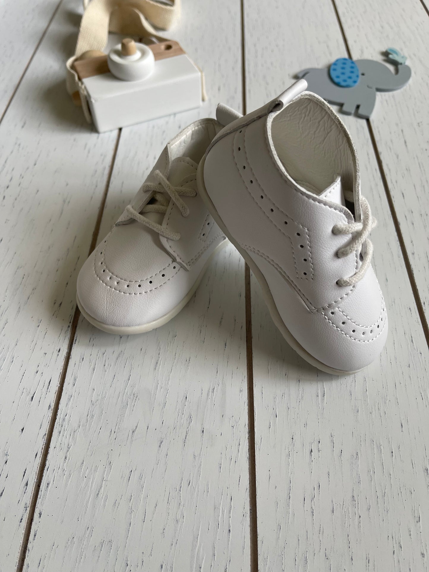 White High Tops Boy / Girl Shoes