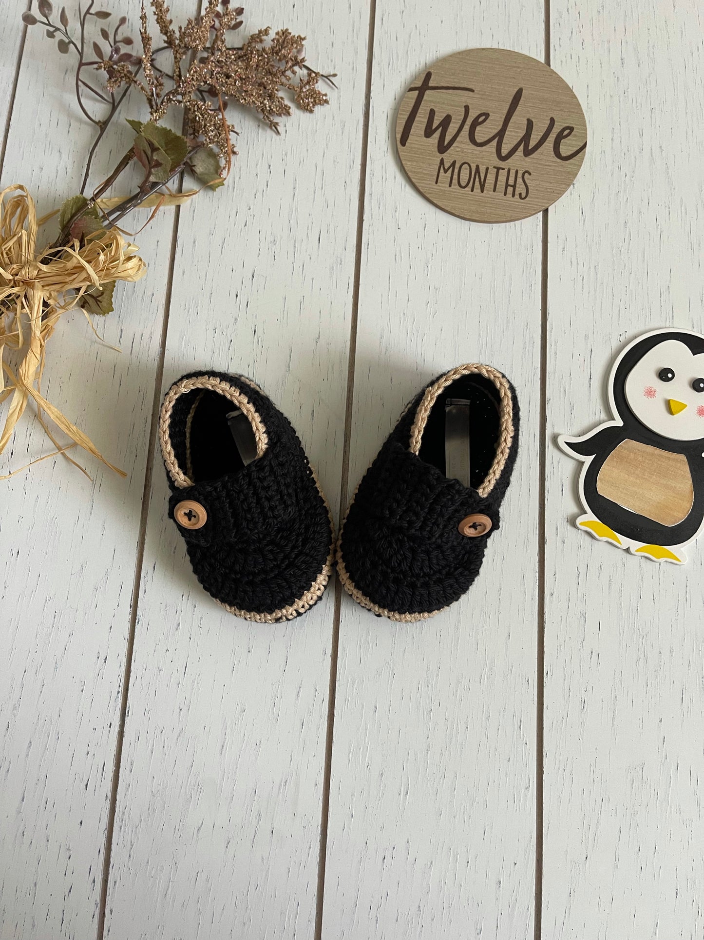 Black & Kaki Crochet Boy Overalls Outfit Set